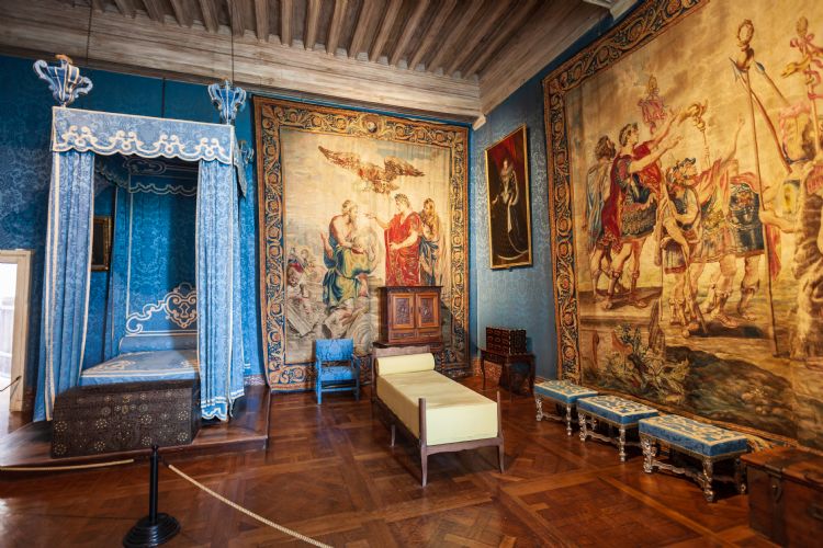 Intérieur du château de Chambord