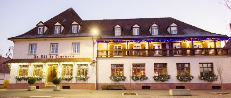 Hôtel Au Nid de Cigognes*** à Ostheim