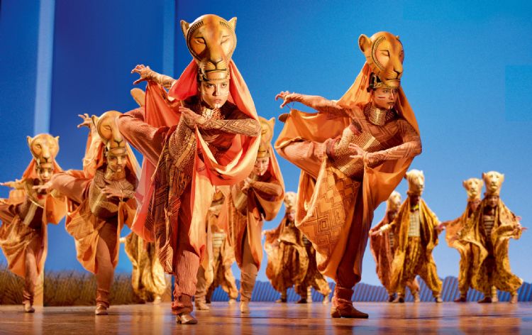 Spectacle le Roi Lion au théâtre Mogador
