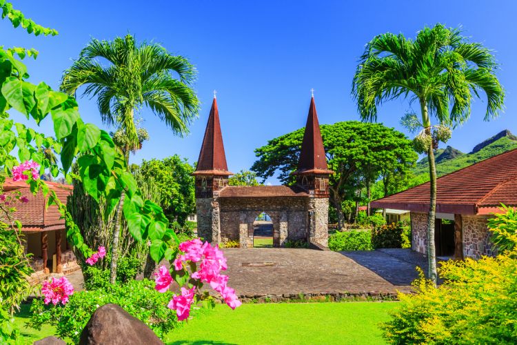 Cathédrale Notre-Dame sur Nuku Hiva