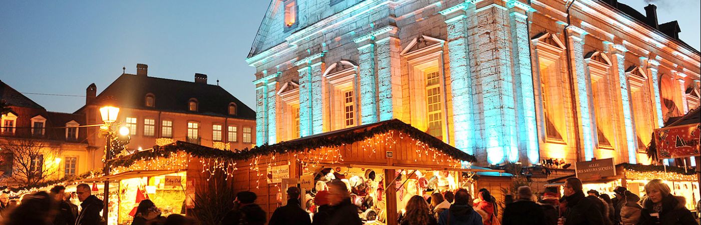 Les lumières de Noël de Montbéliard