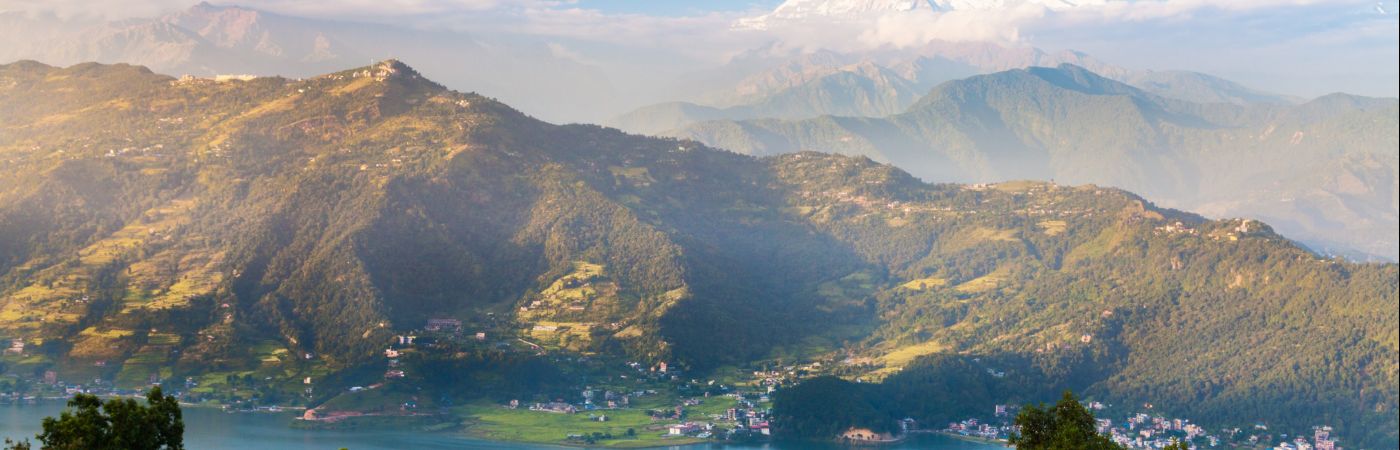 Lac Phewa à Pokhara