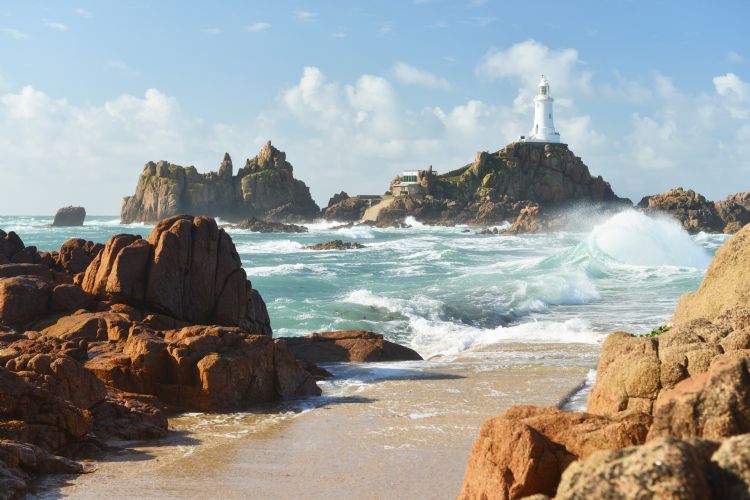 Pointe de La Corbière à Jersey