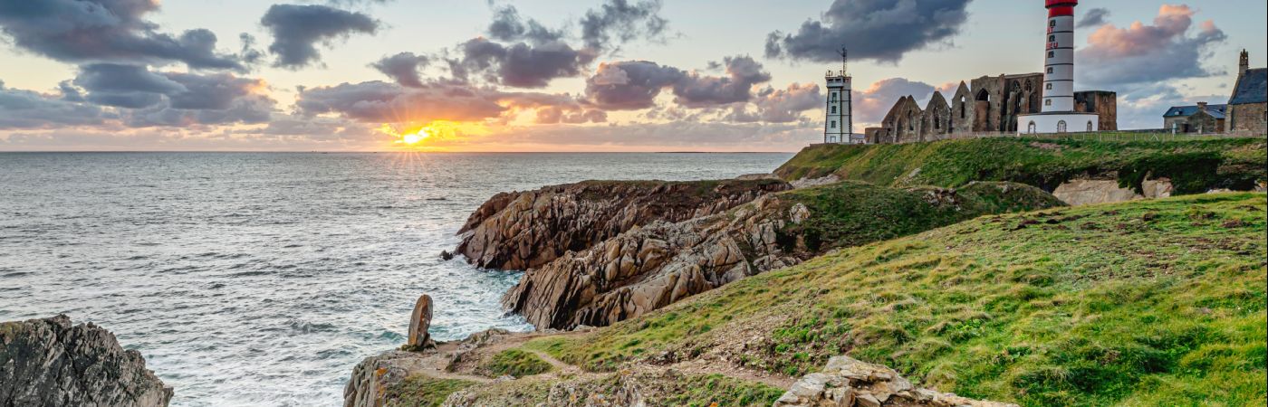 Pointe Saint-Mathieu dans le Finistère