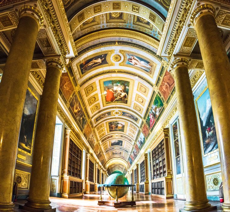 Intérieur du château de Fontainebleau