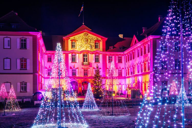 Île de Mainau à Noël