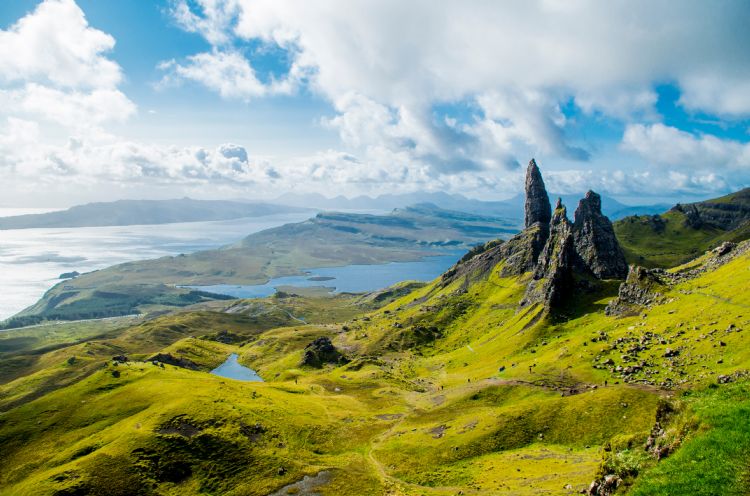 Old Man of Storr sur l'île de Skye
